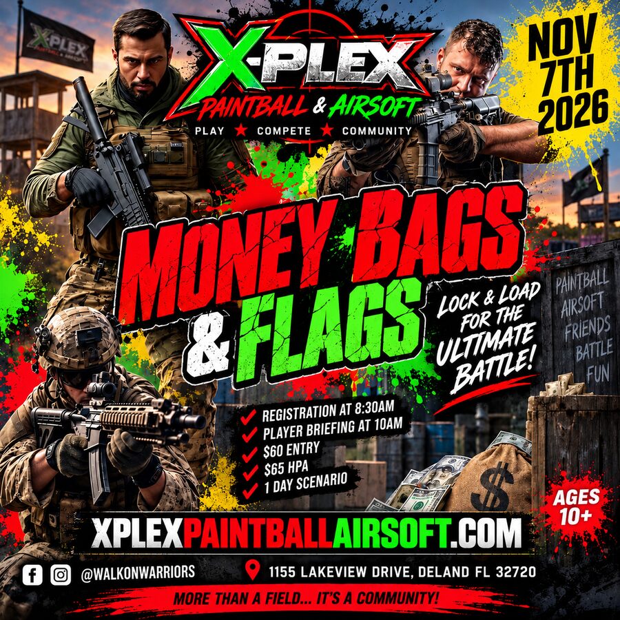 Money Bags & Flags event at XPlex