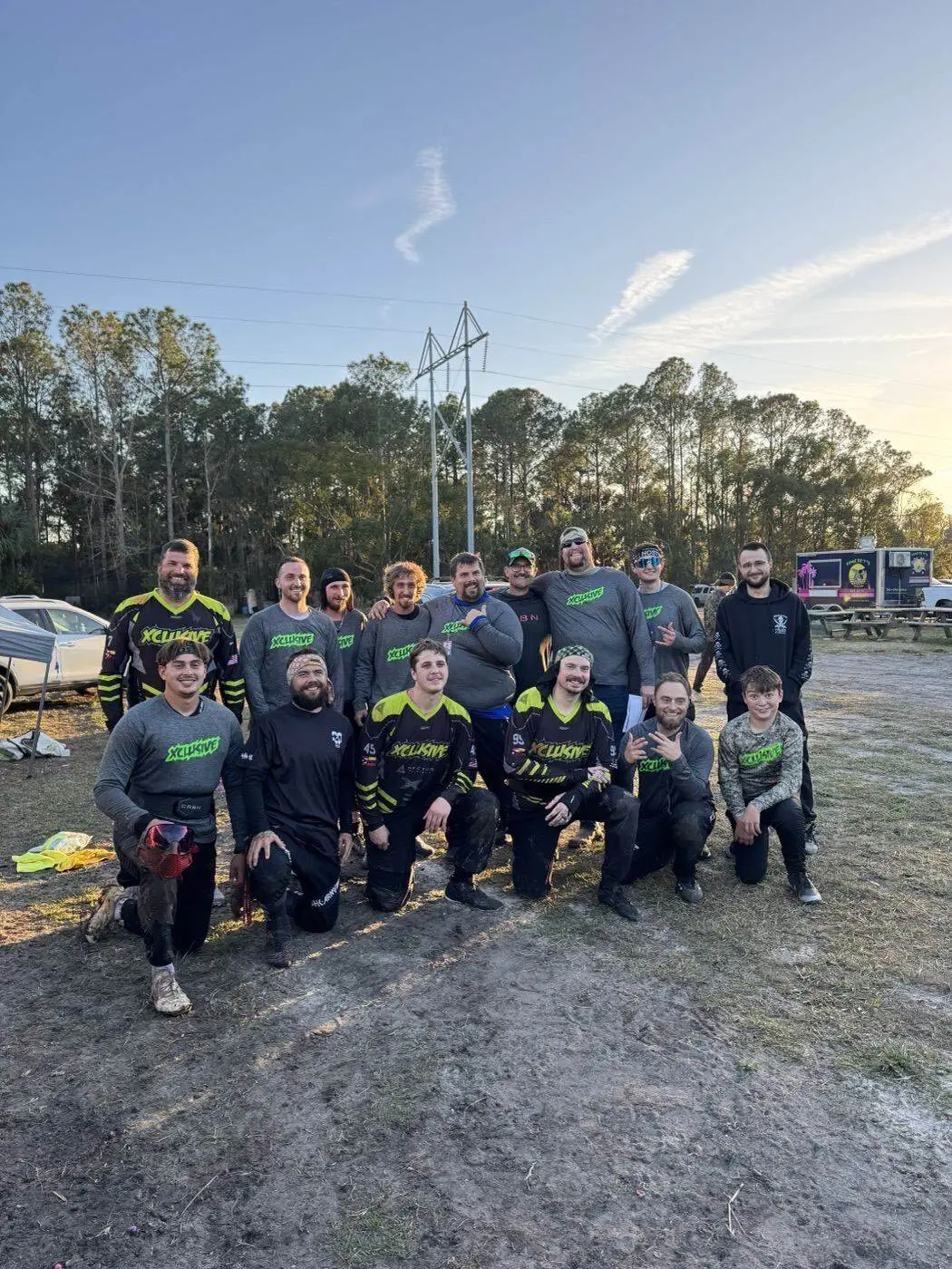 XPlex team players posing together after a tournament match